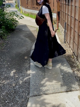 「アイテム（ワンピース/ドレス）」を使った、べーさん（レディース・156cm・10代）の夏コーディネート