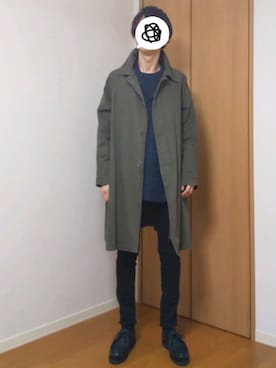 「BAYFLOW（ベイフロー）のアイテム（その他アウター）」を使った、 yujiさん（メンズ・176cm）の春コーディネート