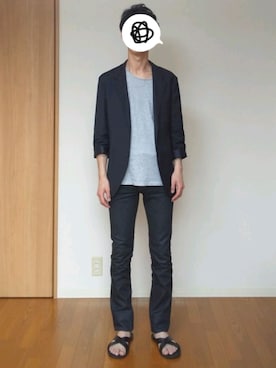 「聖林公司（セイリンコウシ）のアイテム」を使った、 yujiさん（メンズ・176cm）の夏コーディネート