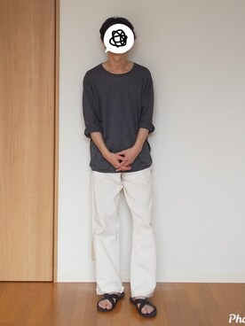 「POINTER BRAND（ポインターブランド）のアイテム（パンツ）」を使った、 yujiさん（メンズ・176cm）の夏コーディネート