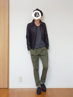 「GalaabenD（ガラアーベント）のアイテム（ジャケット/アウター）」を使った、 yujiさん（メンズ・176cm）の秋コーディネート