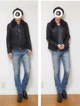 「GalaabenD（ガラアーベント）のアイテム（ジャケット/アウター）」を使った、 yujiさん（メンズ・176cm）の秋コーディネート