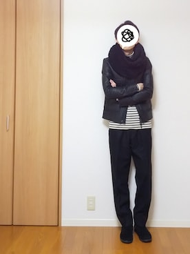 「GalaabenD（ガラアーベント）のアイテム（ジャケット/アウター）」を使った、 yujiさん（メンズ・176cm）の冬コーディネート