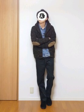 「SCOTCH & SODA（スコッチ アンド ソーダ）のアイテム（その他アウター）」を使った、 yujiさん（メンズ・176cm）の冬コーディネート