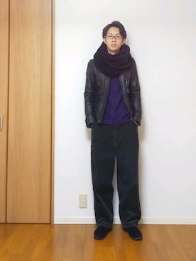 「GalaabenD（ガラアーベント）のアイテム（ジャケット/アウター）」を使った、 yujiさん（メンズ・176cm）の冬コーディネート