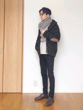 「SCOTCH & SODA（スコッチ アンド ソーダ）のアイテム（その他アウター）」を使った、 yujiさん（メンズ・176cm）の冬コーディネート