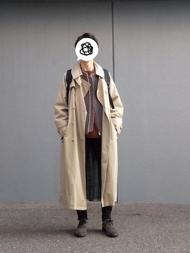 「bukht（ブフト）のアイテム（ブルゾン）」を使った、 yujiさん（メンズ・176cm）の冬コーディネート