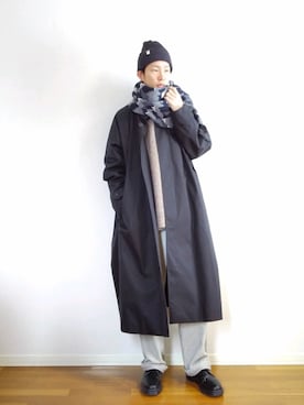 「Eddie Bauer（エディーバウアー）のアイテム（パンツ）」を使った、 yujiさん（メンズ・176cm）の冬コーディネート
