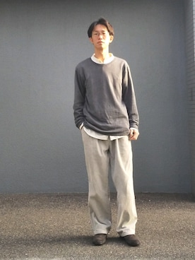 「Eddie Bauer（エディーバウアー）のアイテム（パンツ）」を使った、 yujiさん（メンズ・176cm）の春コーディネート