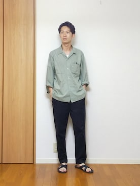 「ARROW（アロー）のアイテム」を使った、 yujiさん（メンズ・176cm）の春コーディネート