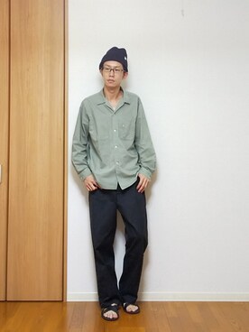 「ARROW（アロー）のアイテム」を使った、 yujiさん（メンズ・176cm）の春コーディネート