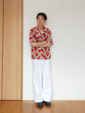 「Pataloha（パタロハ）のアイテム」を使った、 yujiさん（メンズ・176cm）の夏コーディネート