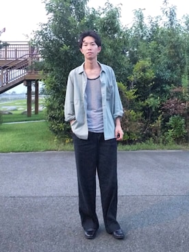 「ARROW（アロー）のアイテム」を使った、 yujiさん（メンズ・176cm）の秋コーディネート