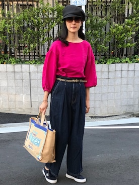 「ジュード」｜mama さん（レディース・169cm）の春コーディネート