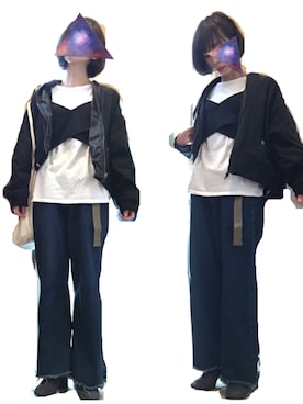 「アイテム（ブルゾン）」を使った、hoyanさん（レディース・151cm・30代）の春コーディネート
