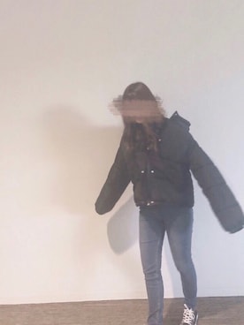 「CONVERSE（コンバース）のconverse（コンバース） ALL STAR OX（オールスターOX）（スニーカー）」を使った、yuupiさん（レディース・162cm）の冬コーディネート