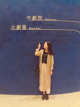 「MEIER.Q（マイヤーキュー）のアイテム（その他アウター）」を使った、Christine Hさん（レディース・158cm）の冬コーディネート