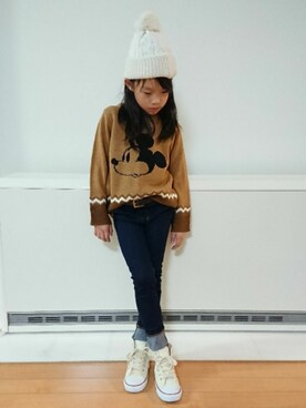 Hinataさん（キッズ・122cm）の秋コーディネート