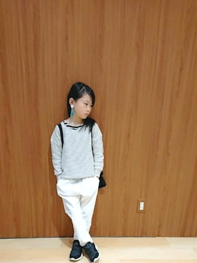「ダイヤルドライブ」｜Hinataさん（キッズ・123cm）の春コーディネート