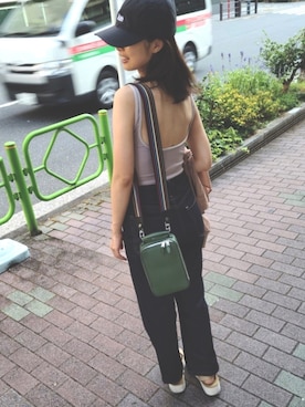 「SONIA RYKIEL（ソニアリキエル）のアイテム」を使った、k_ayaさん（レディース・152cm）の夏コーディネート