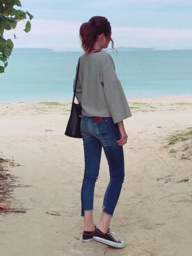 ayanoさん（レディース・170cm）の春コーディネート