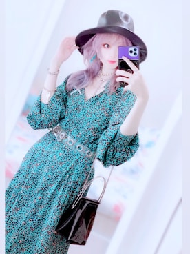 「chigo（チーゴ）のアイテム」を使った、砂漠さん（レディース・154cm）の夏コーディネート