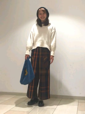 「アイテム（ドレスシューズ）」を使った、maaiさん（レディース・167cm）の秋コーディネート