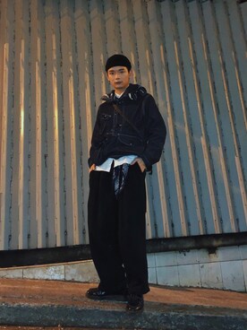「工装」｜tszwangさん（メンズ・173cm）の春コーディネート