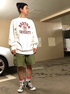 「M65」｜マービーさん（メンズ・168cm）の秋コーディネート