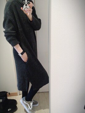 「MARC JACOBS（マークジェイコブス）のアイテム（その他）」を使った、yukkiさん（レディース・159cm）の冬コーディネート