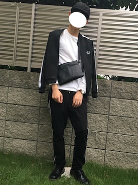 「アイテム（ジャージ）」を使った、Kouさん（メンズ・172cm・10代）の秋コーディネート