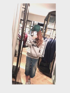 「SCOTCH&SODA（スコッチアンドソーダ）のアイテム」を使った、まりなさん（レディース・153cm）の秋コーディネート