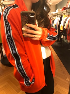 「SCOTCH&SODA（スコッチアンドソーダ）のアイテム（ジャケット/アウター）」を使った、まりなさん（レディース・153cm）の春コーディネート