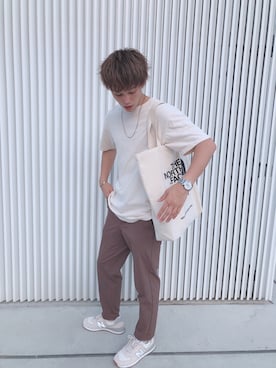 Fumiya Fuseさん（メンズ・171cm）の夏コーディネート