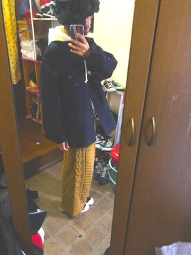 かめちさん（レディース・165cm）の秋コーディネート