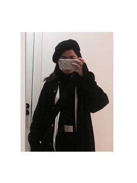 「MONKI」｜juneさん（レディース・154cm）の冬コーディネート