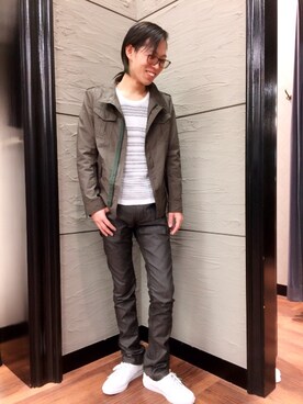 HIDEAWAYS ゆめタウン出雲店さん（メンズ・168cm）の春コーディネート