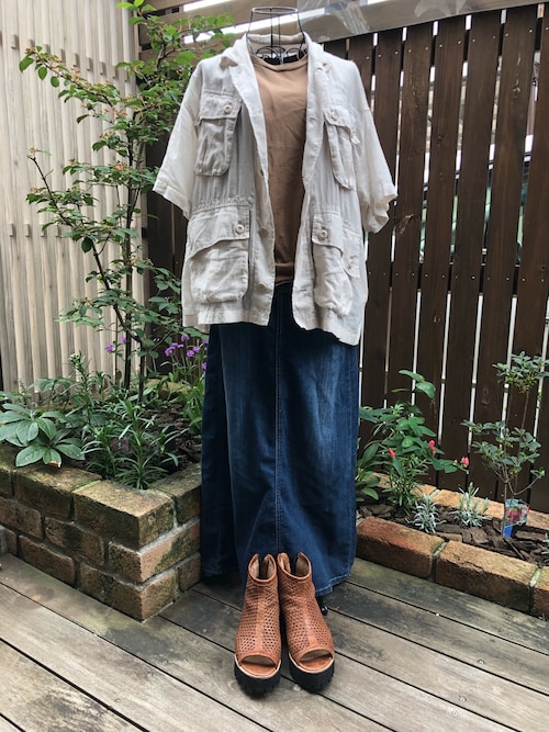 ZUCCa フリンジ付き 厚底ブーツ バイアシナガオジサン by あしながおじさん 厚底ニットブーツ