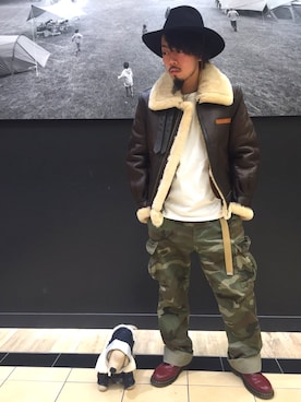 すぎたさん（メンズ・171cm）の冬コーディネート