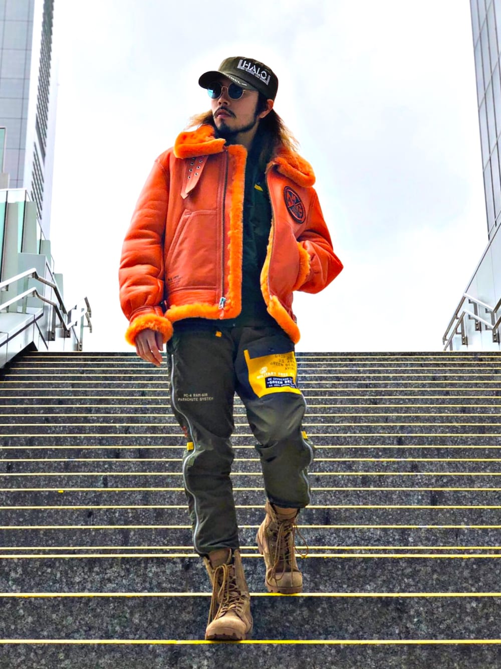 リモデル サイドジップ パンツ/REMODEL SIDE ZIP PANTS【Avirex