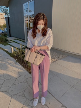 えっちゃんさん（レディース・161cm）の春コーディネート