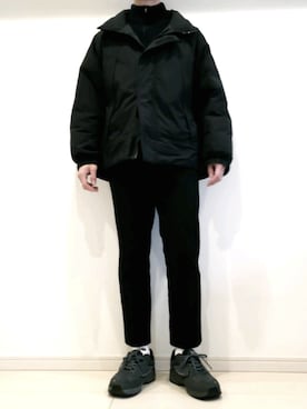 「RAGEBLUE（レイジブルー）のアイテム（ダウンジャケット/コート）」を使った、けんじろうさん（メンズ・170cm）の冬コーディネート