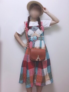 Redyazel レディアゼル の カラフルチェックワンピース ワンピース Wear