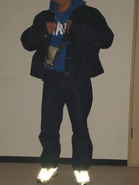 「A-COLD-WALL*(アコールドウォール)のアイテム(バッグ)」を使った、$eiyaさん(メンズ・165cm)の冬コーディネート