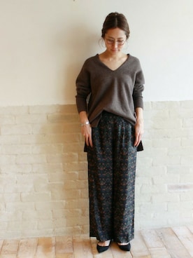 haruさん（レディース・163cm）の冬コーディネート