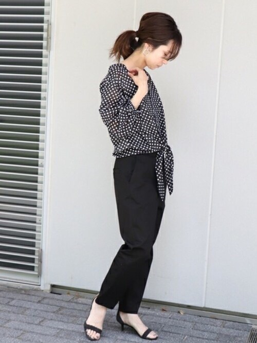 【金子綾×FRAMeWORK】サブリナパンツ2 を使った人気ファッションコーディネート - WEAR