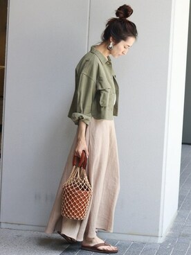 haruさん（レディース・163cm）の夏コーディネート