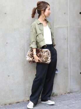 haruさん（レディース・163cm）の秋コーディネート