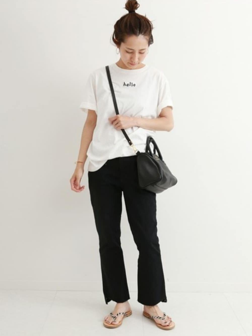 FRAMeWORK - フレームワークFRAMeWORK 30/1テンジクチビロゴT◆ FRAMeWORK（フレームワーク）の「30/1テンジクチビロゴT◇（T