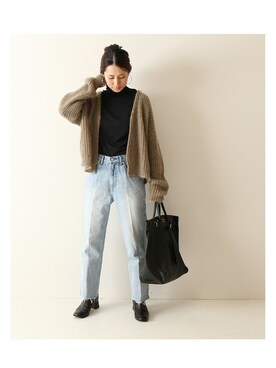 「ヤングアンドオルセン」｜「アイテム（トートバッグ）」を使った、haruさん（レディース・163cm）の夏コーディネート